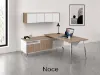L shaped desk with storage