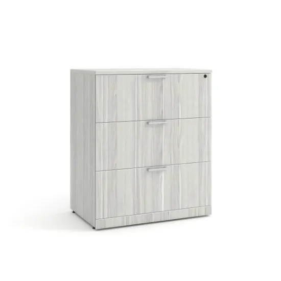 Picture of 3 Drawer Lateral File Cabinet with Lock – Office Storage Filing Cabinet