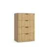 Picture of 4 Drawer Lateral File Cabinet with Lock – Office Storage Filing Cabinet 