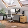 Home Office Desk with Storage – Modern Workspace Desk