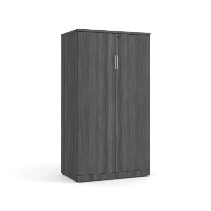 Picture of Tall Office Storage Cabinet with Locking Doors and Adjustable Shelves