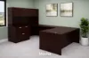 U-Shaped Executive Desk with Hutch, Storage and Cable Management