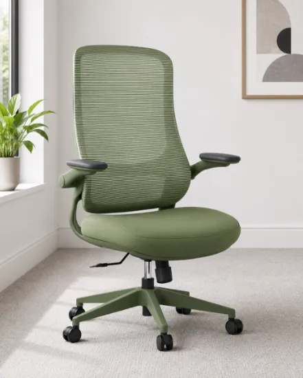 Ergonomic High Back Office Chair with Headrest, Mesh Back and 4D Arms  