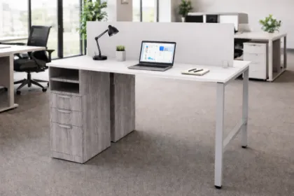 2 Person Standing Height Workstation