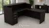 L Shaped Reception Desk with Reversible Return 