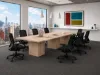 Picture of  Cube Conference Table with Laminate Top and Cable Management