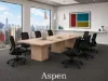 Picture of  Cube Conference Table with Laminate Top and Cable Management