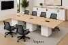 large rectangular conference table