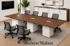 large rectangular conference table