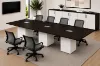large rectangular conference table