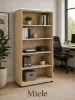 executive bookcase with adjustable shelves