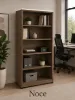 executive bookcase with adjustable shelves