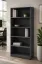 executive bookcase with adjustable shelves