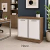 storage cabinet with glass doors