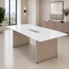 conference table with glass top