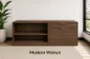 low credenza with file drawer and open storage