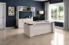 Picture of Height Adjustable Executive Desk with Storage