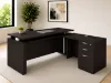Picture of L Shaped Sit Stand Desk with Drawers
