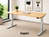 	electric standing desk with memory handset