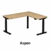 Picture of L Shaped Sit Stand Desk