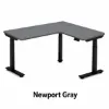 Picture of L Shaped Sit Stand Desk