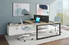 Picture of 2 Person Desk with Side Storage 