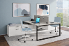 Picture of 2 Person Desk with Side Storage 