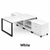 2 person workstation desk with storage