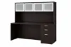 Executive Credenza Desk with Hutch, Drawers & Storage