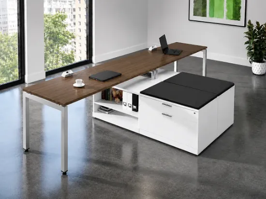 	Executive 2 Person Desk with Storage