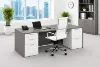 Double Pedestal Desk – Modern Office Desk with Storage