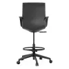 drafting stool with loop arms and foot ring