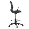 drafting stool with loop arms and foot ring