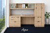 Picture of Executive Credenza Desk with Hutch