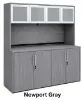 Picture of Office Storage Credenza with Hutch
