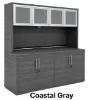 Picture of Office Storage Credenza with Hutch