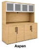 Picture of Office Storage Credenza with Hutch