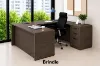 Picture of U Shaped Desk with Drawers and Reversible Bridge