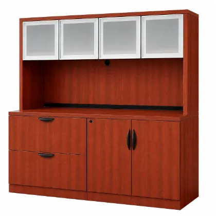 Picture of Storage Credenza with Hutch,