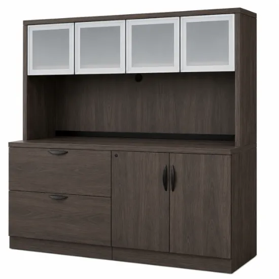 Picture of Storage Credenza with Hutch 