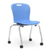 Virco Sage Series classroom chair with casters