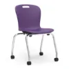 Virco Sage Series classroom chair with casters