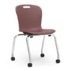 Virco Sage Series classroom chair with casters