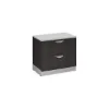 Cosmo locking two drawer lateral file cabinet