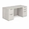 71 x 36 double pedestal executive desk with laminate work surface, box file pedestal, file file pedestal, and multiple finish options