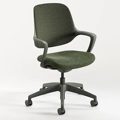 Picture of Mesh Back Office Chair with Adjustable Height & Tilt Control-Niro Green