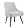 grey guest chair