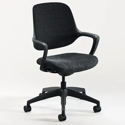 Picture of Mesh Back Office Chair with Adjustable Height & Tilt Control-Niro Black