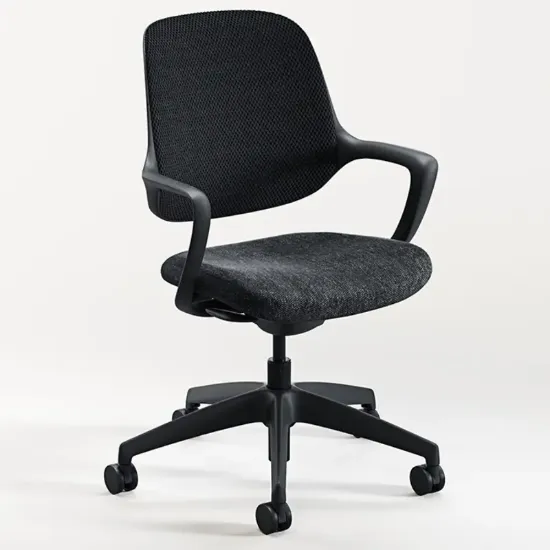 Picture of Mesh Back Office Chair with Adjustable Height & Tilt Control-Niro Black