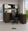 L shape desk with drawers